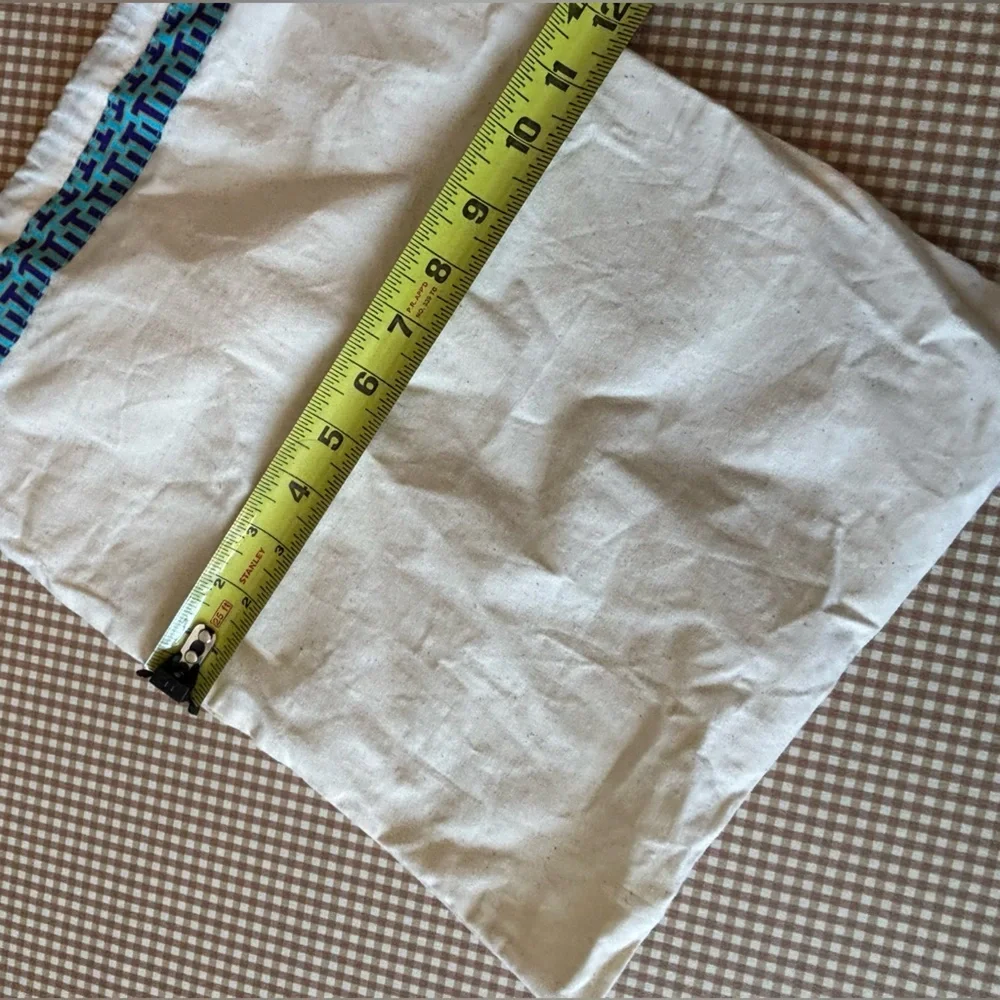Tory Burch Flats purse dust bag with‎ drawstring